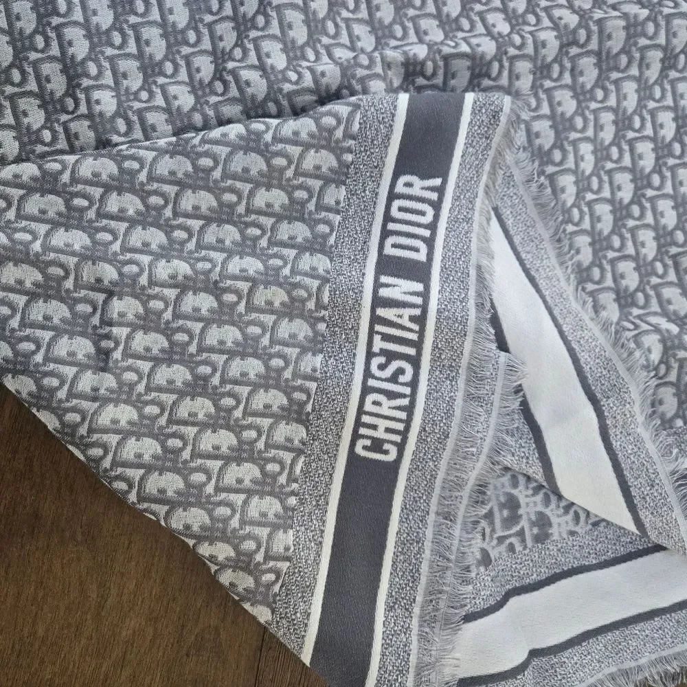 Dior Shawl Scarf new + box